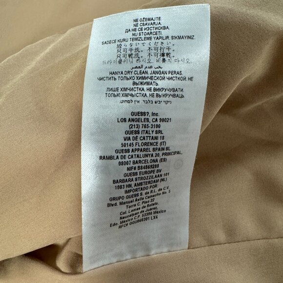 Guess Tan Women's Jacket - Picture 9 of 11